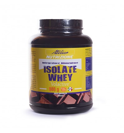 ISOLATE WHEY Cioccolato - ATELIER NUTRIZIONE Integratore di Proteine isolate del Siero del Latte VOLACTIVE VOLAC