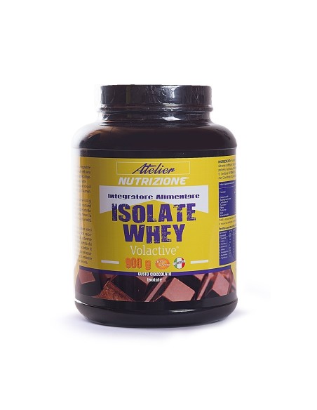 ISOLATE WHEY Cioccolato - ATELIER NUTRIZIONE Integratore di Proteine isolate del Siero del Latte VOLACTIVE VOLAC