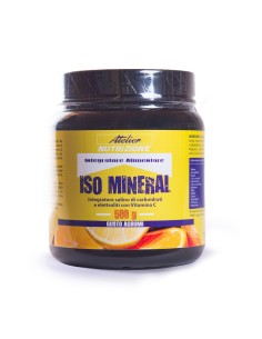Iso mineral 500g - ATELIER NUTRIZIONE  Integratore salino di carboidrati ed elettroliti