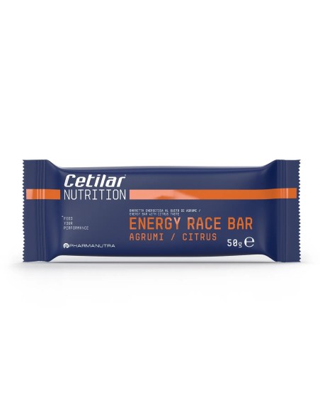 Energy Race bar Barretta energetica al gusto agrumi.