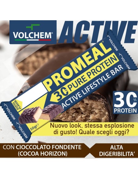 PROMEAL ZONE 40-30-30 CON CIOCCOLATO FONDENTE GUSTO CACAO ,CAFFE,CEREALI