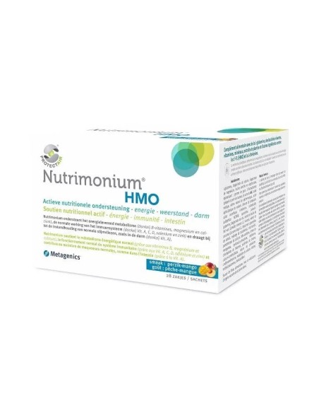 NUTRIMONIUM HMO 28 bustine , gusto pesca-mango